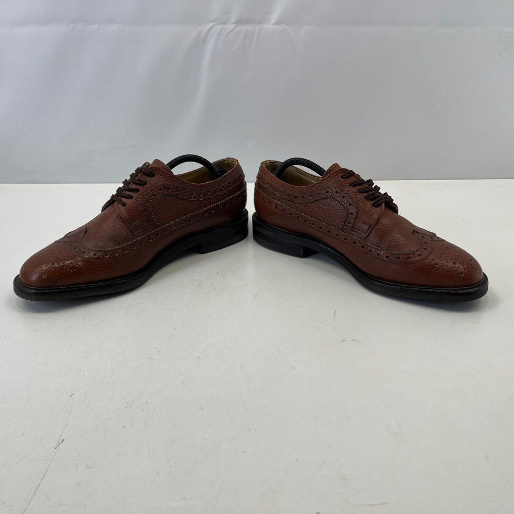 Samuel Windsor Men's Brogues size 8 Brown Leather Formal Shoes