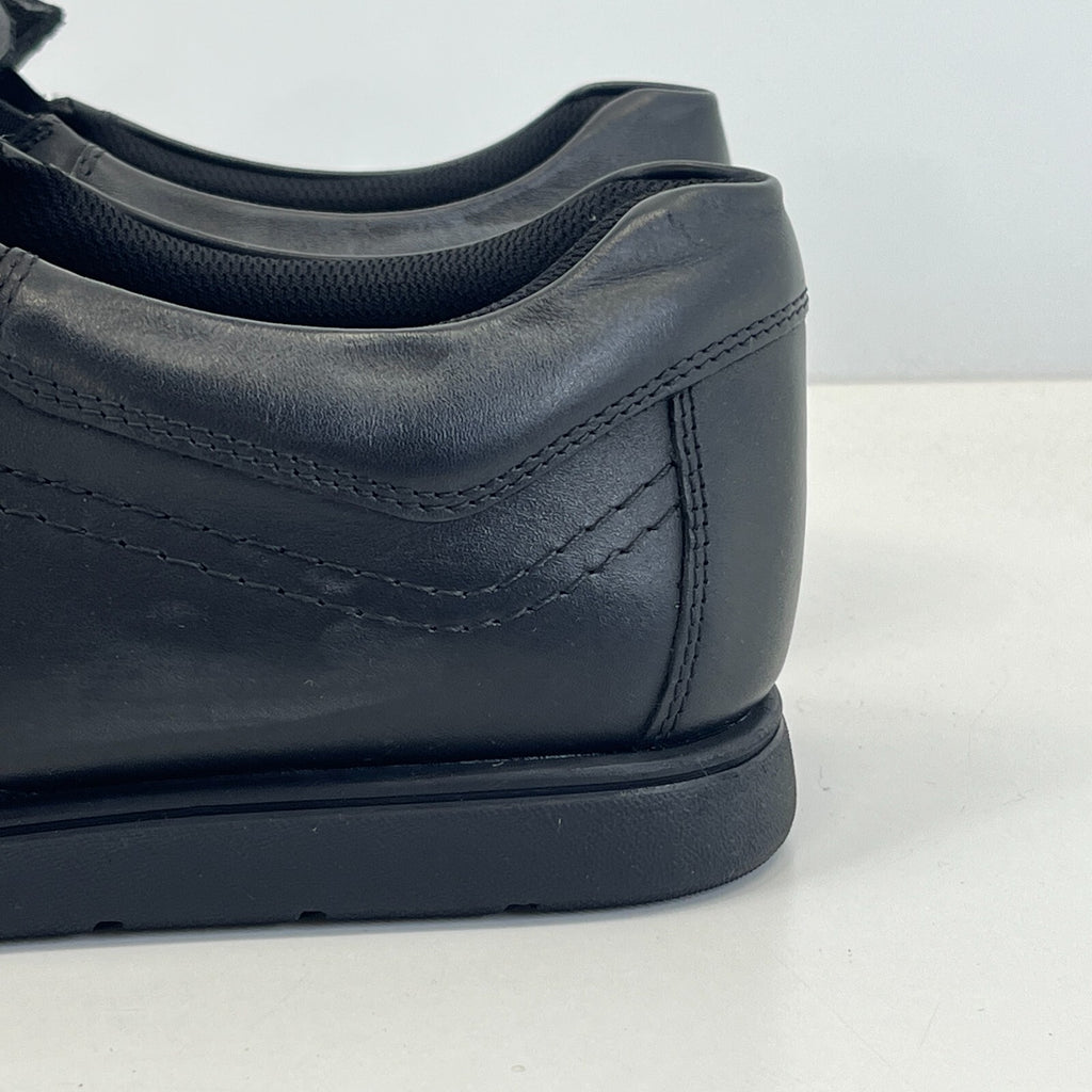 Pretty Green Waltham Slip On Shoes Moccasin Loafers Mens Black Leather UK 11 New