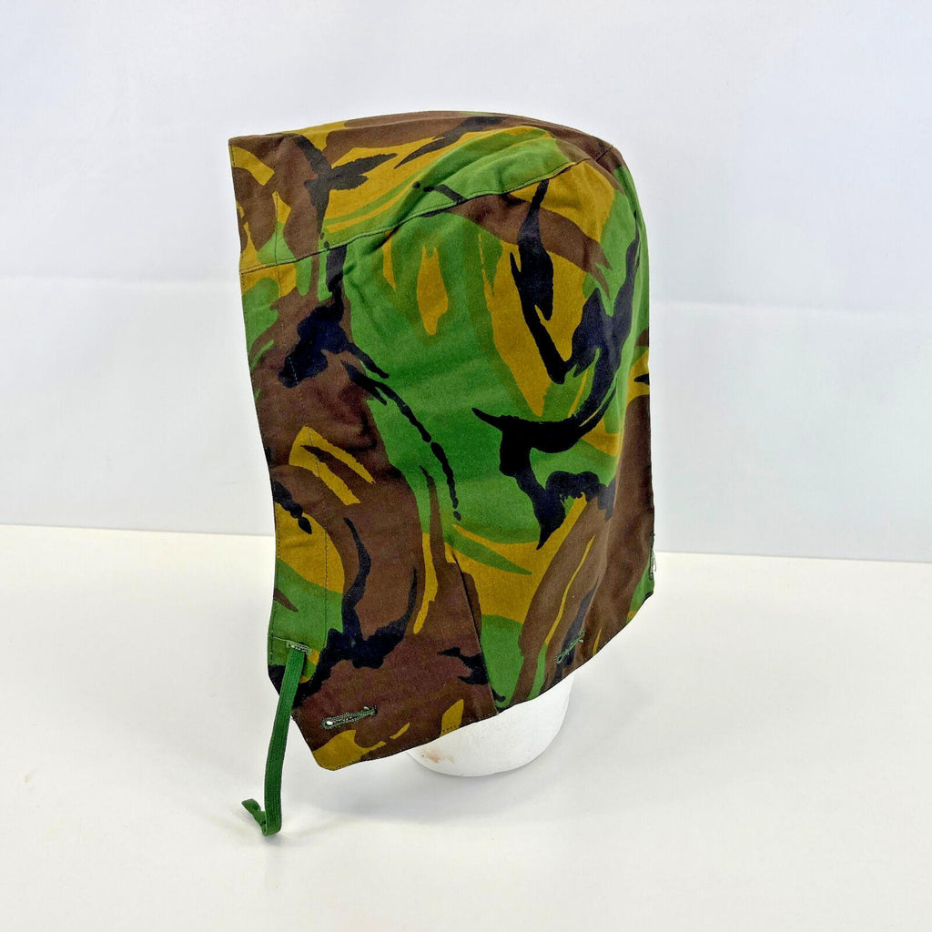 British Military Issue DPM Camouflage Cold Weather Button On Combat Jacket Hood size 1
