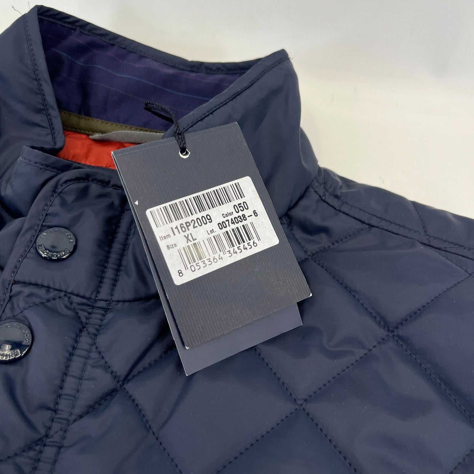 Paul and Shark Lightweight Quilted Gilet Bodywarmer size XL in Navy Blue