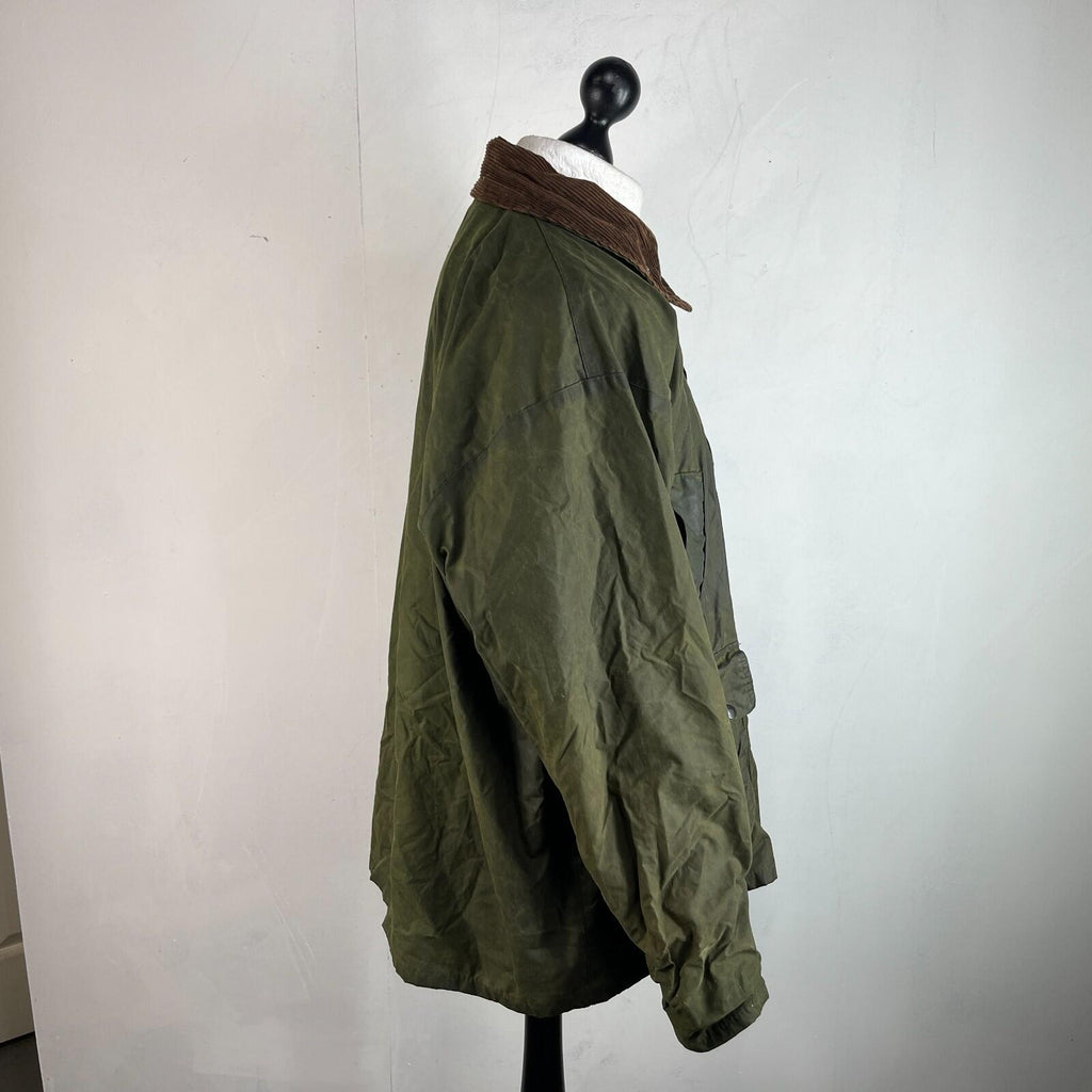 Royal Spencer Mens Wax Hunting/Farming Jacket in Green size Large