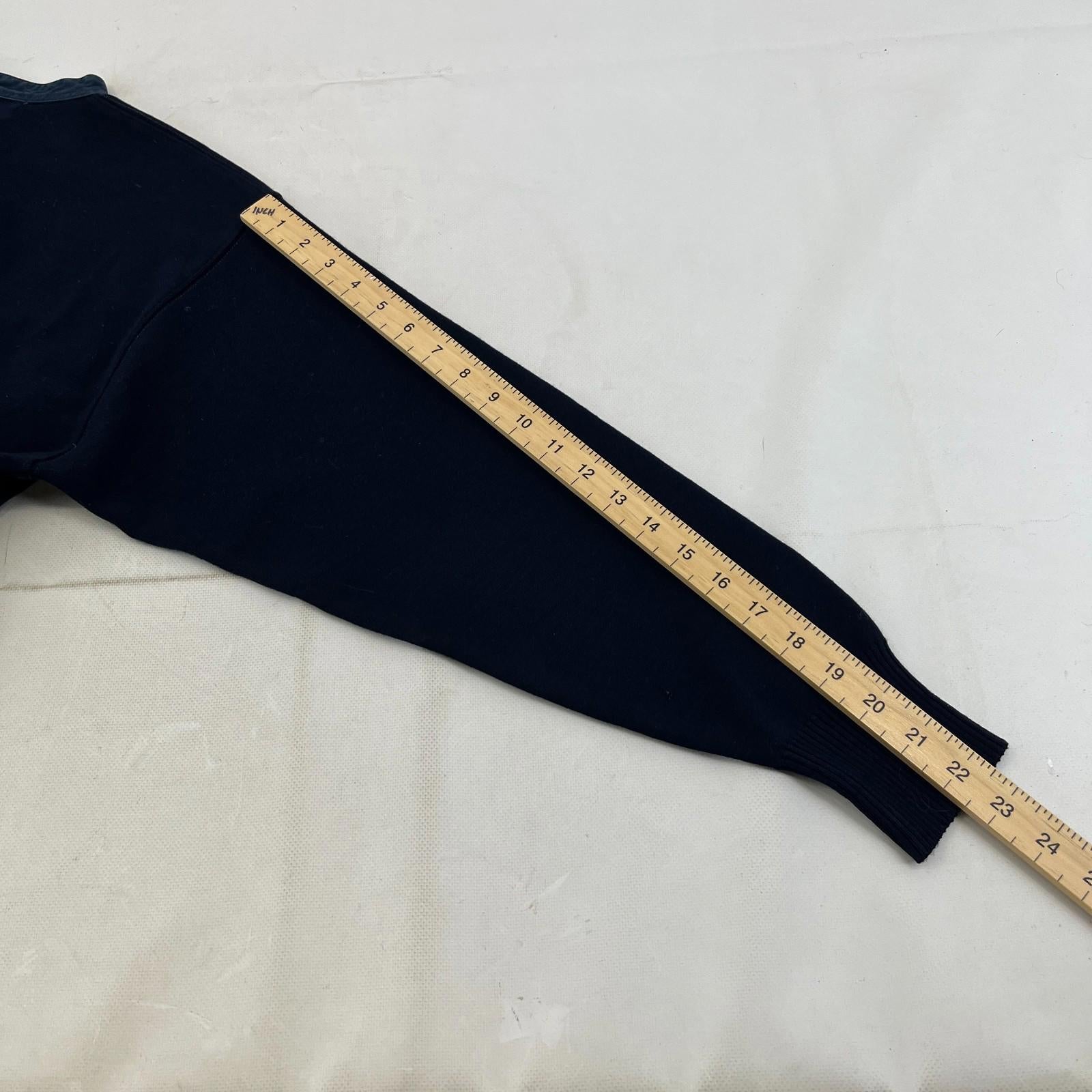 Paul & Shark Cotton Blend Jumper Men's size M in Navy Blue