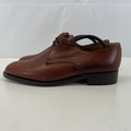 K Shoes Mens Brown Formal Oxford Leather UK 9 Wide Fit - by Royal Appointment