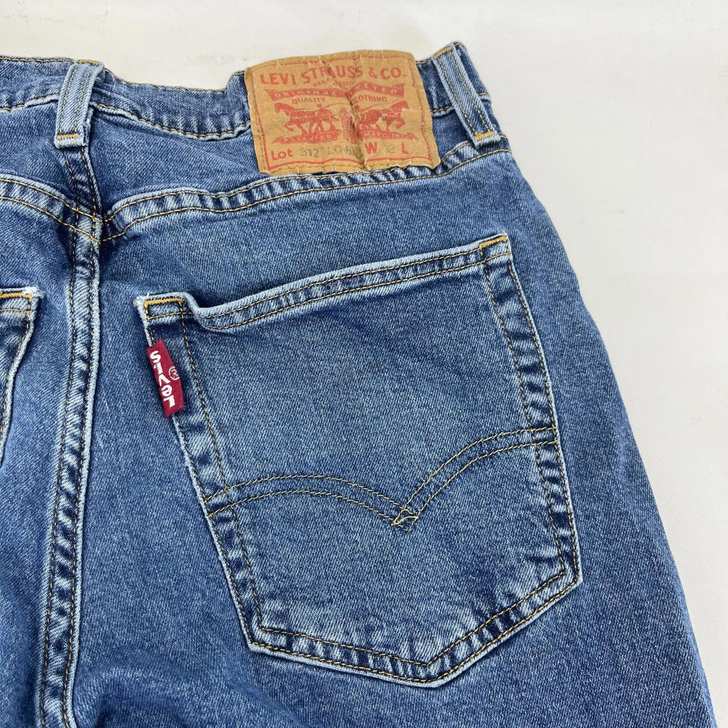 Vintage Levi’s 512 Lo-Ball Blue Stonewash Jeans Women's size W32 L32