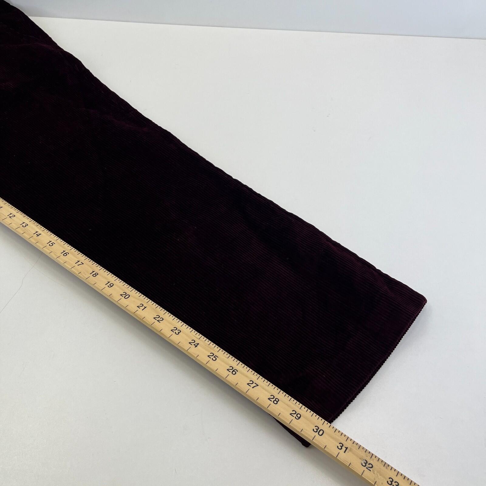 Blue Harbour Corduroy Cord Trouser Burgundy Red W38" L30"