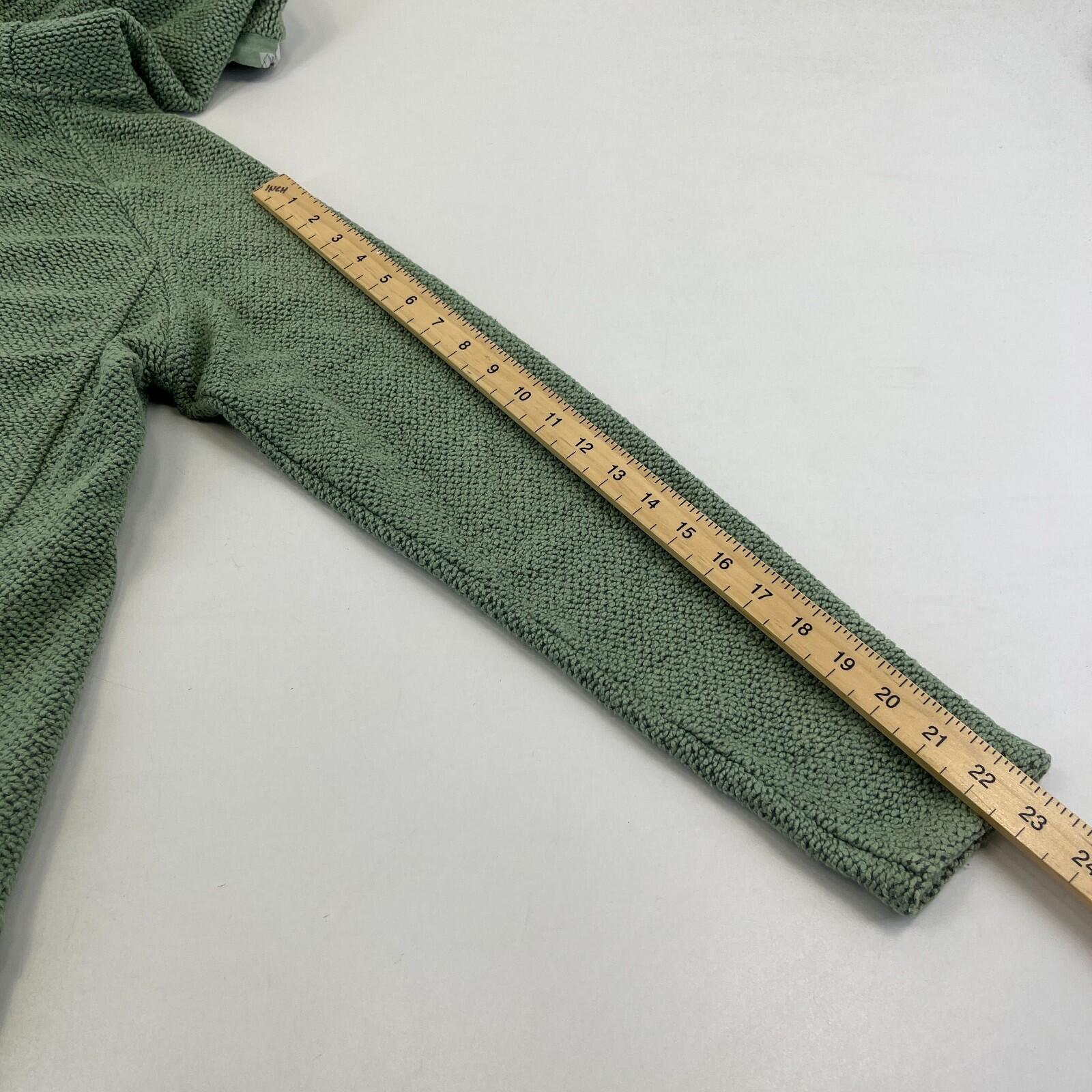 Weird Fish Macaroni Fleece Jacket Women's UK size 12 Full Zip Hooded Mint Green