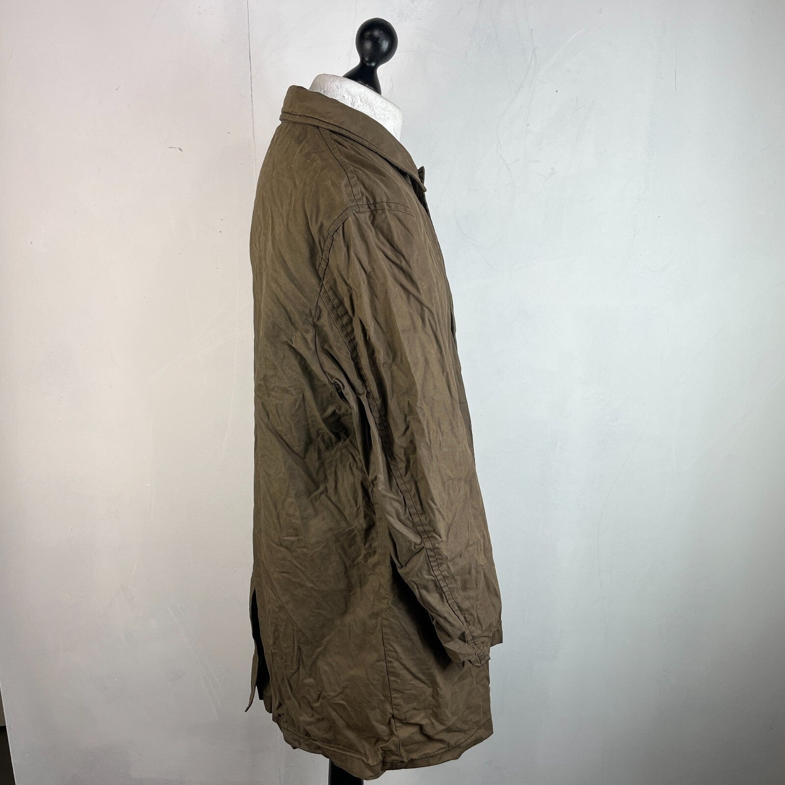 Marc O’Polo Mens Waxed Overcoat Jacket Wax Coat EU size 54 (UK Large)