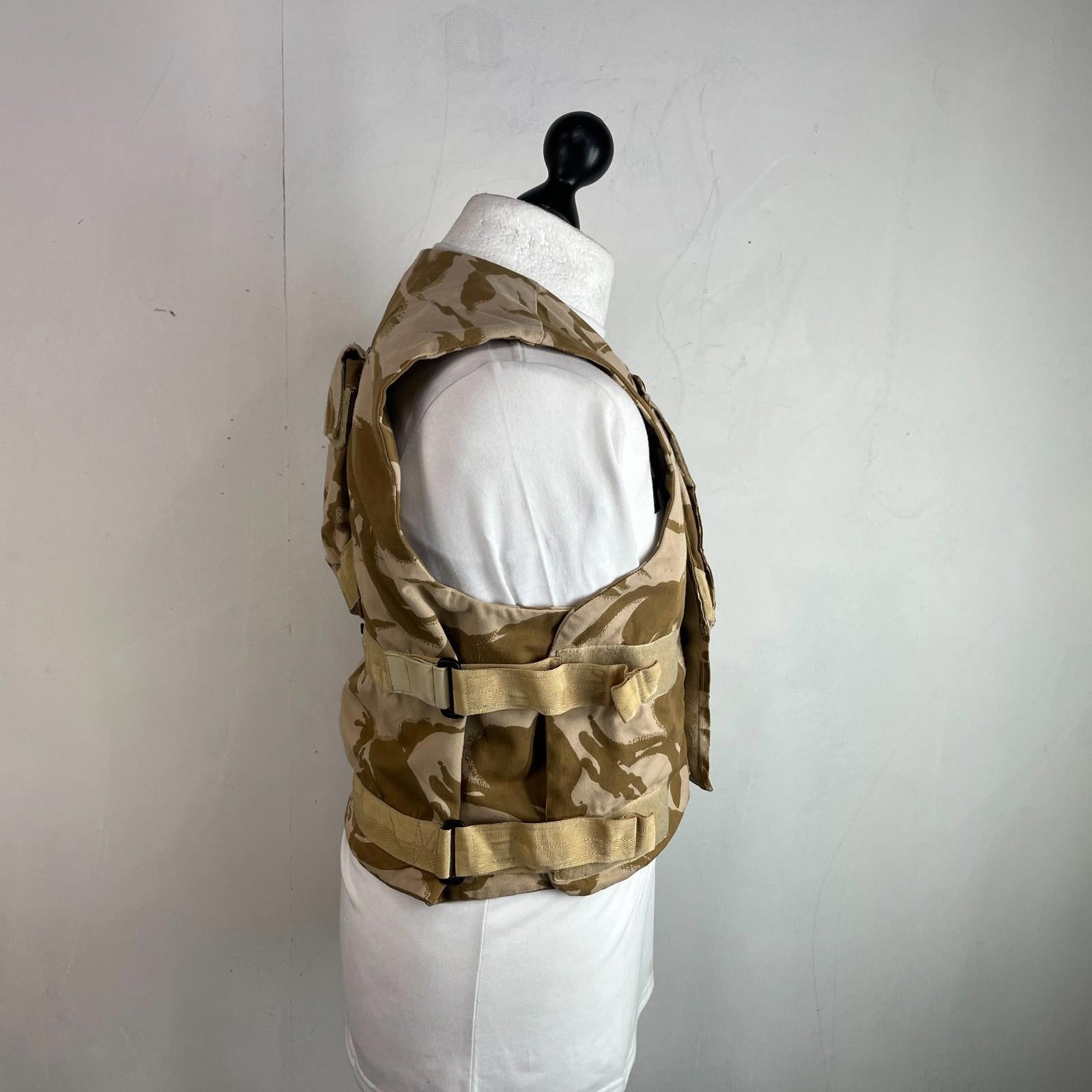 Rare British Army Gulf War Desert DPM Mk1 CBA Body Armour Cover 190/108