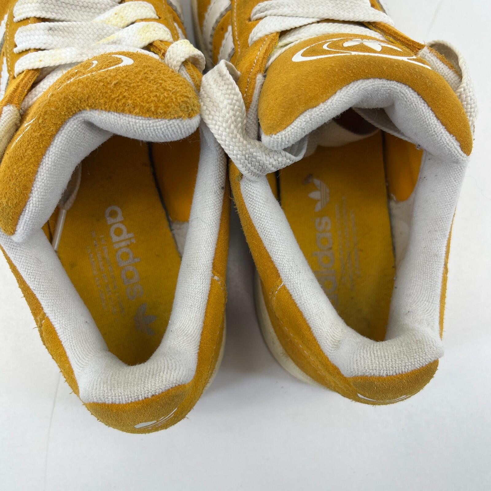 Adidas Campus OOs Trainers in Mustard Yellow size UK 6 / EU 39 1/3