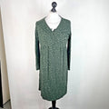 Joules Annalise Skater Dress UK size 18 Dark Green Jersey Fit & Flare Comfy