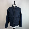 Vintage Tommy Hilfiger Y2K Chino Jacket Navy Blue Cotton Men's size Large