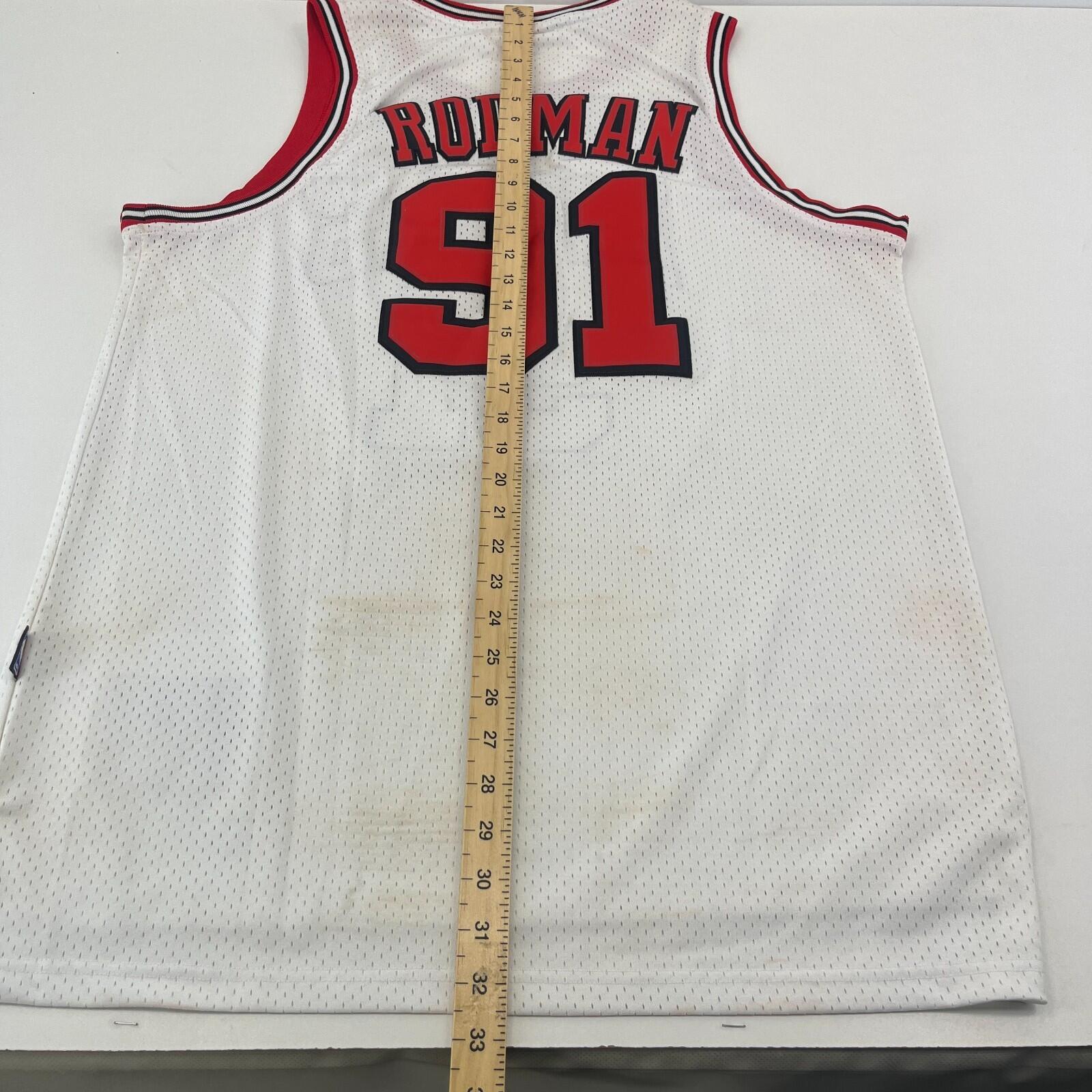 Mitchell & Ness Chicago Bulls Dennis Rodman NBA Jersey Shirt 1997-98 size XL