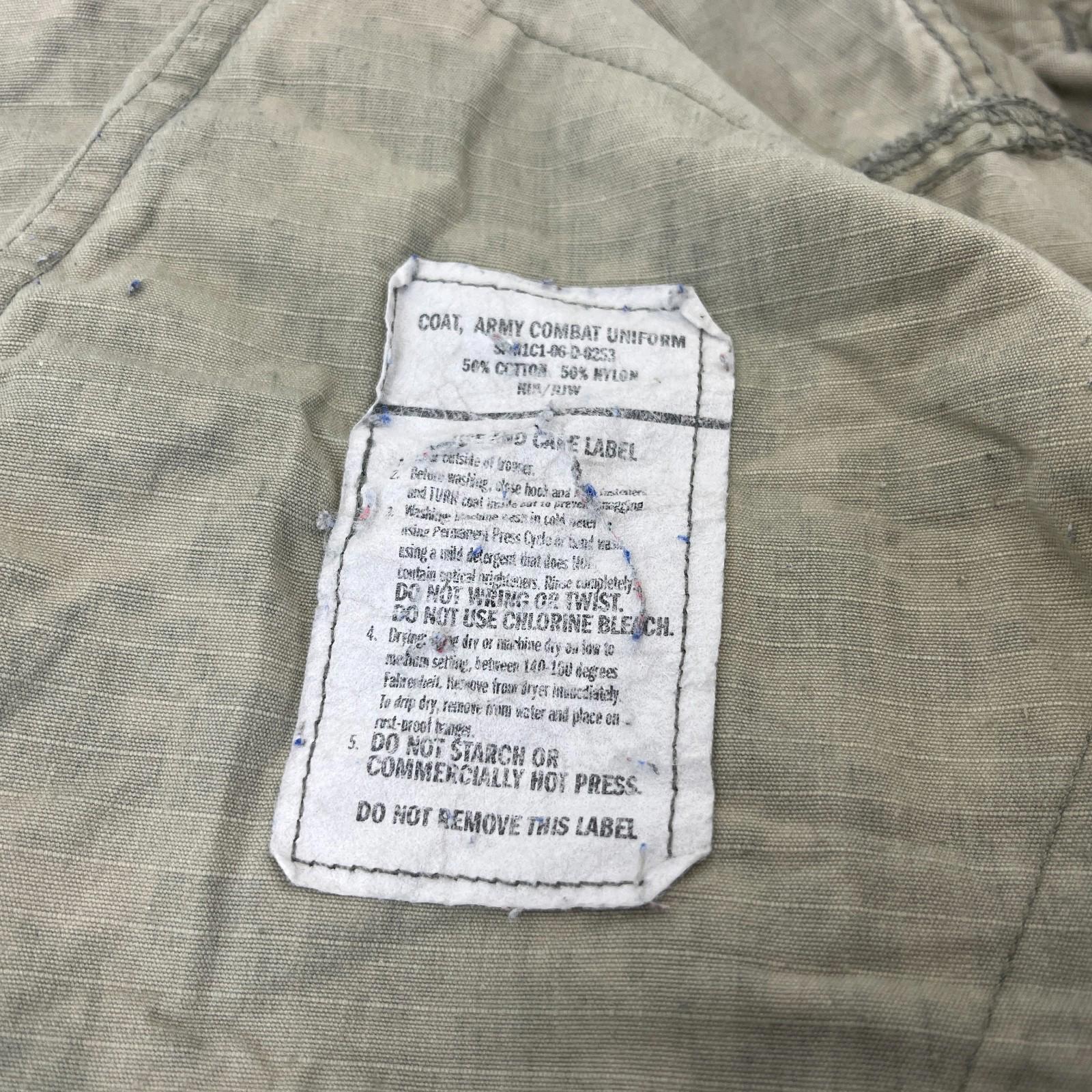 US Military Combat Jacket Mens size Medium Short Hot Weather Digital Camo