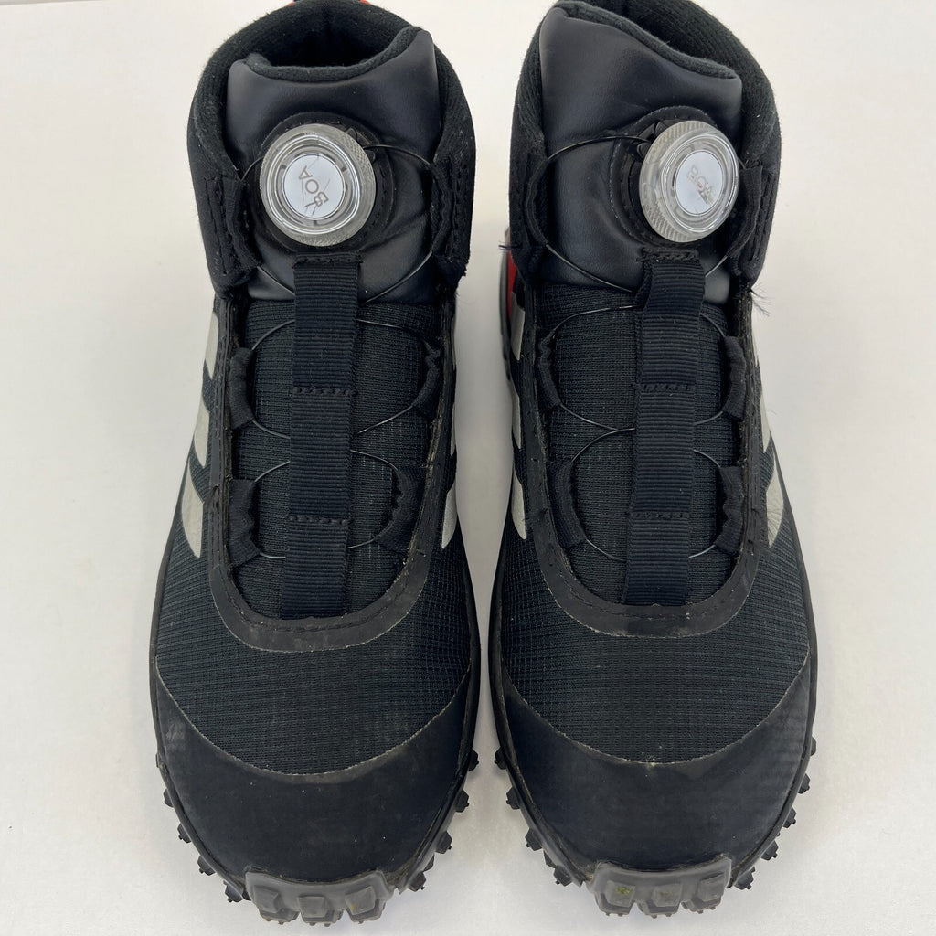 Adidas Fortatrail BOA High Top Trainers in Black & Red UK size 5 / EU 38