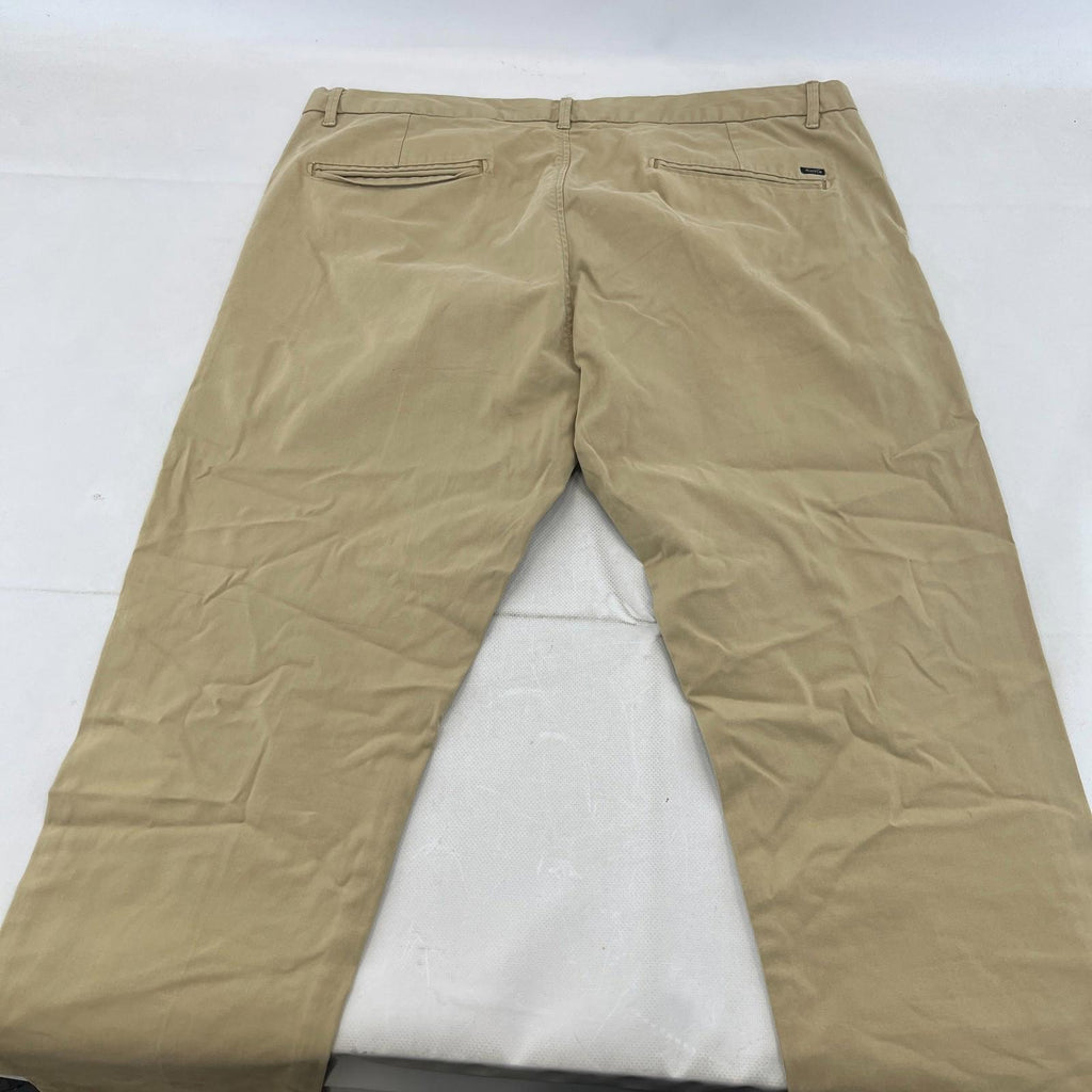 Scotch & Soda Stuart Chino Trousers in Beige Straight Leg Men's W38" L32"