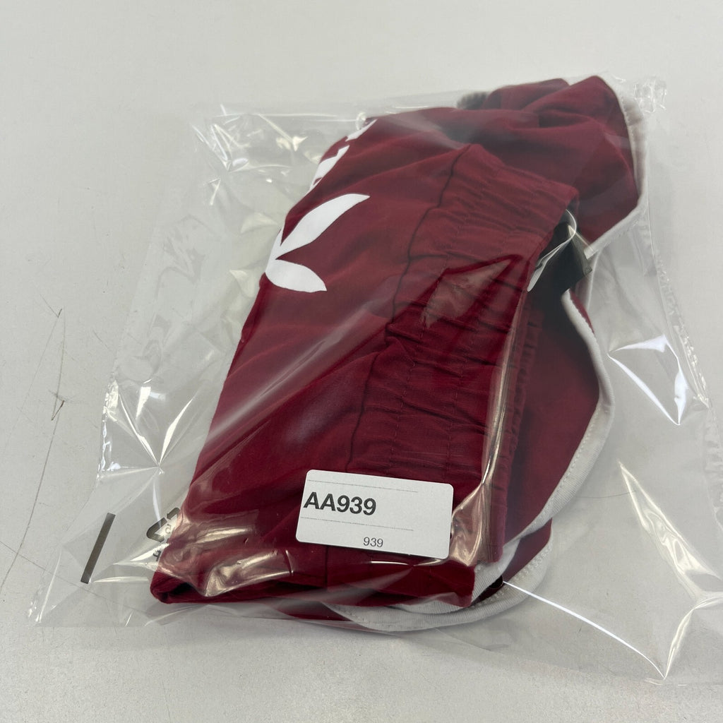 BNWT Playboy Deep Red Hot Pants Shorts size Medium - Misguided