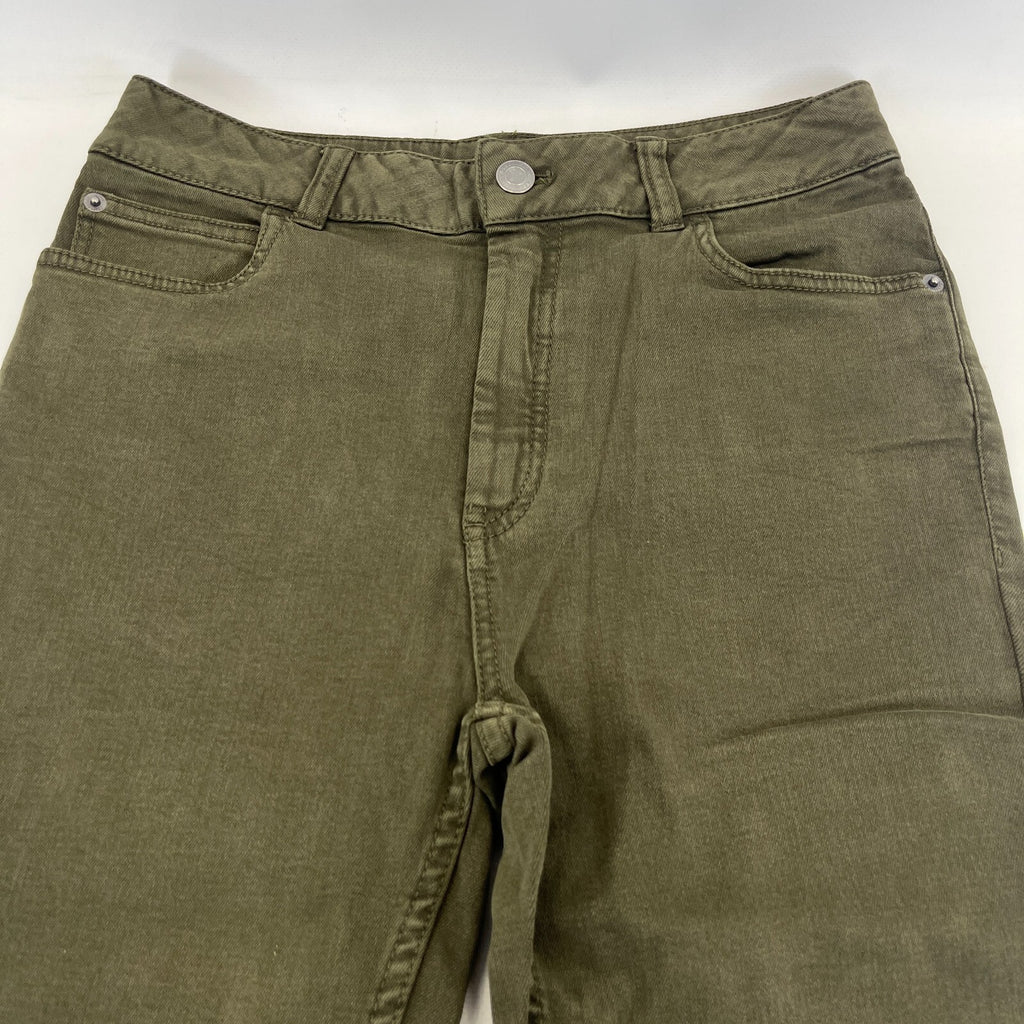 Marks & Spencer Khaki Green Super Skinny Jeans UK Women's size 10L - NWOT