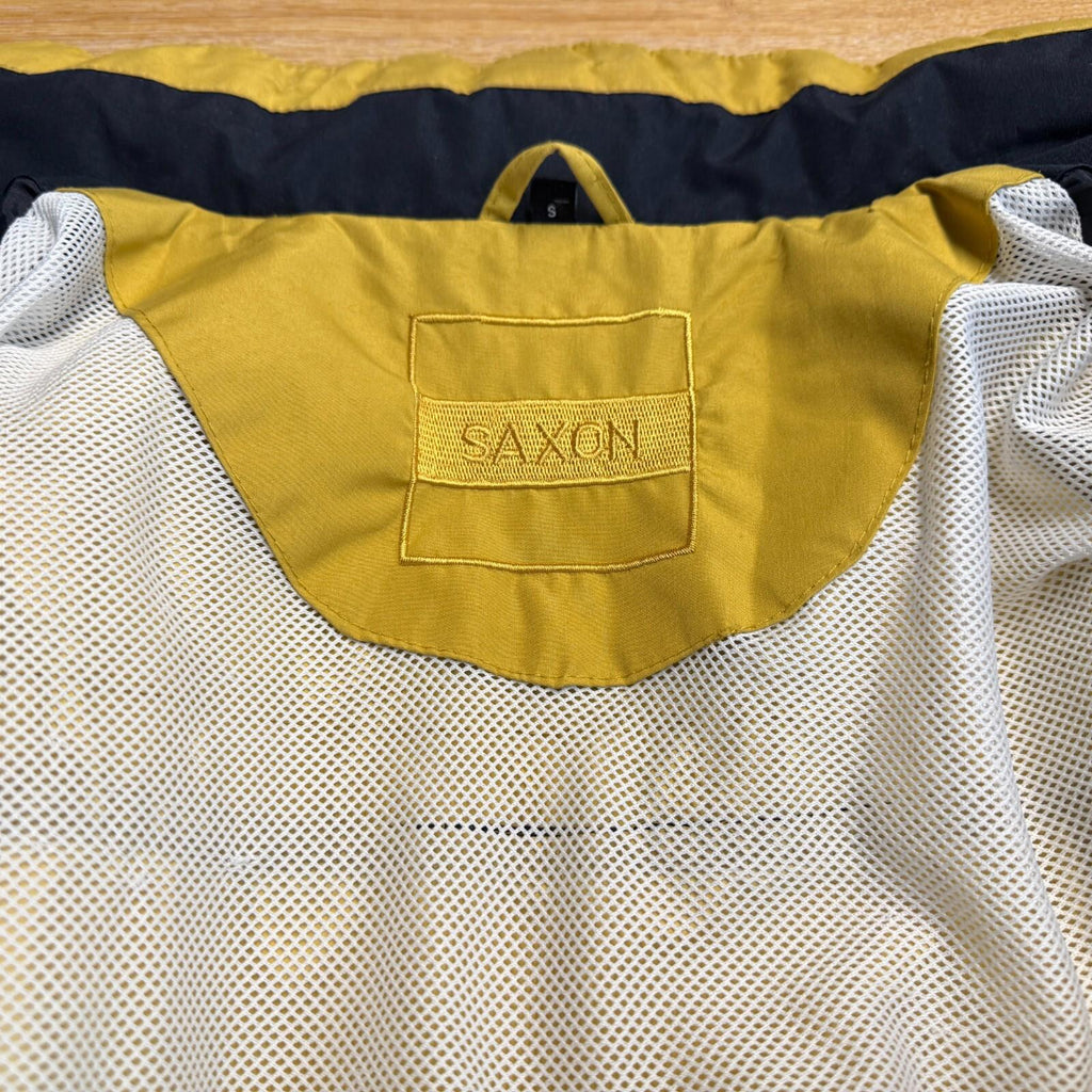 Saxon Hiking Jacket Showerproof Countrywear Premium Mens Mustard Yellow size S