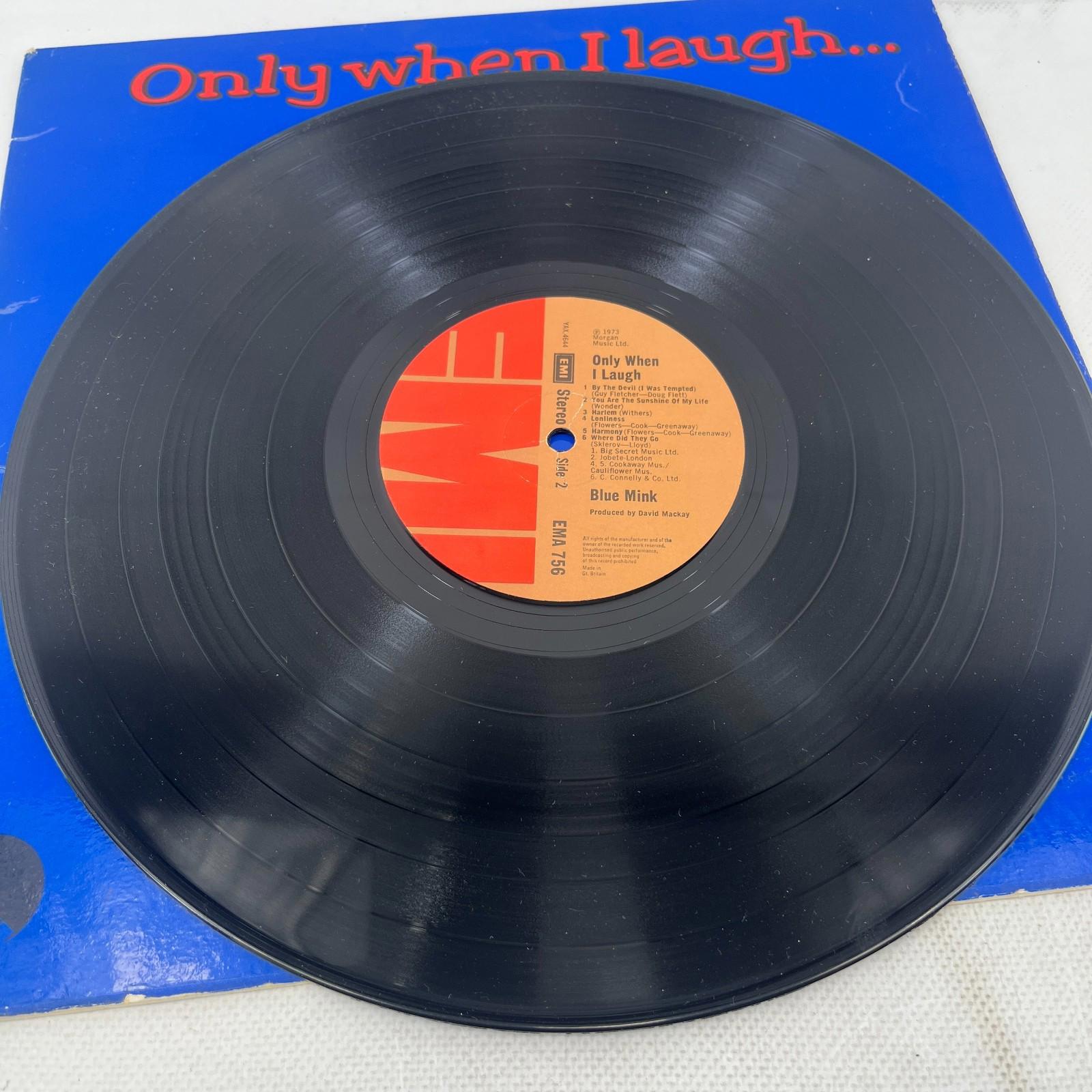 Blue Mink / Only When I Laugh 1973 Vinyl LP / Rock Pop VG+ /VG+