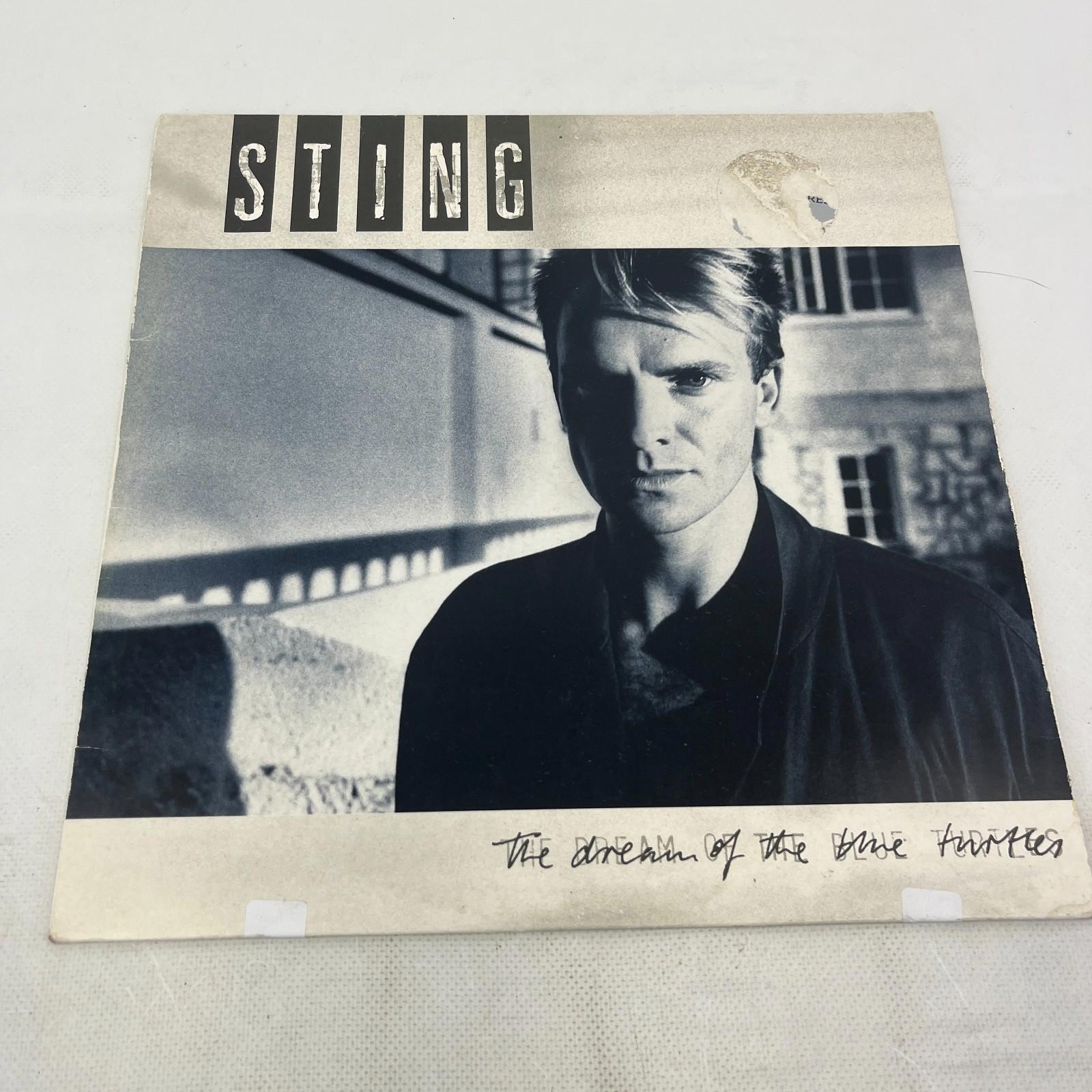 Sting The Dream Of The Blue Turtles UK 1985 EMI Vinyl Record Album LP VG+/G