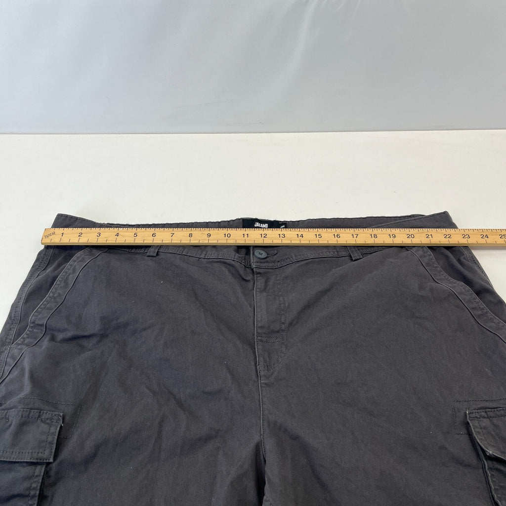 Jacamo Cargo Trousers Mens size 46R L30" Grey Combat Work Casual Utility Pants