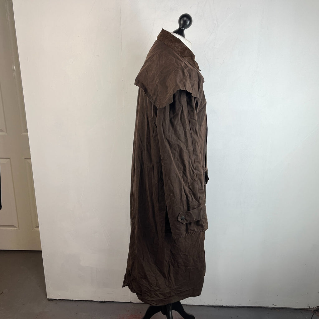 Blue Riband Made in England Wax Stockmans Riding Jacket in Brown Women's size XL