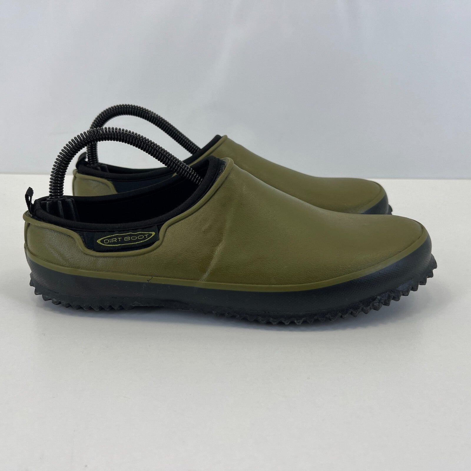 Dirt Boot Neoprene Waterproof Outdoor Garden Muck Shoes Slippers Green UK size 7