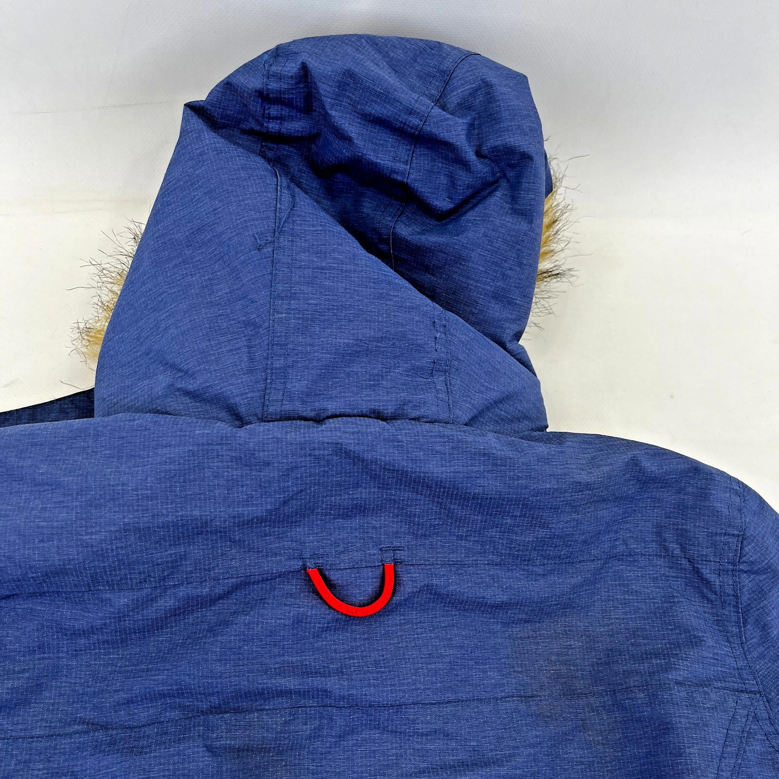 Superdry Wind Attacker Engineered Women's Ladies Jacket size M Blue Fleece Lined