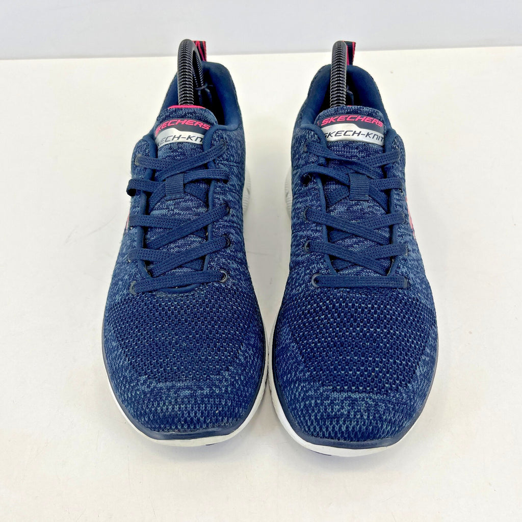 Skechers Dual Lite Trainers Air Cooled Memory Foam Grey & Pink size UK 5 - EU 38