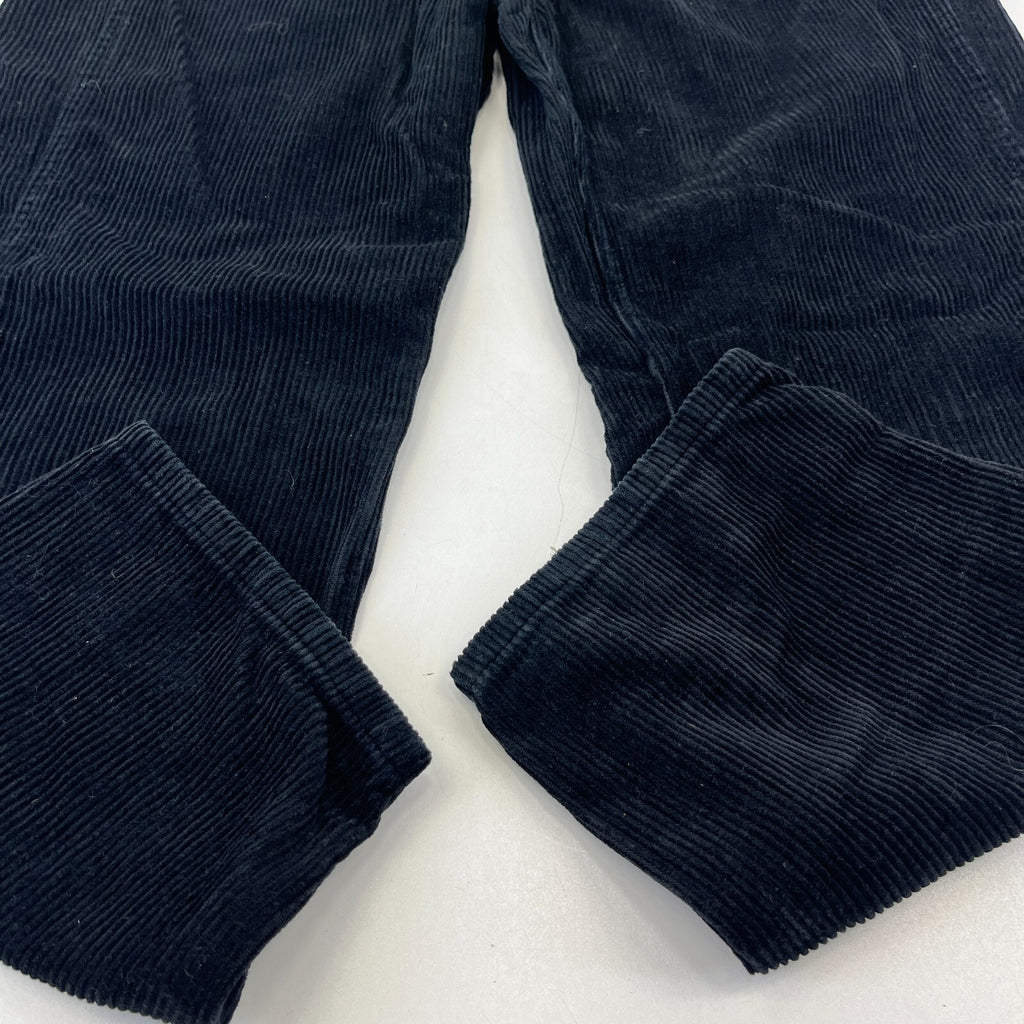 Whistles Autumn Winter Black Paperbag Corduroy Jeans Trousers size 27 Leg 26"