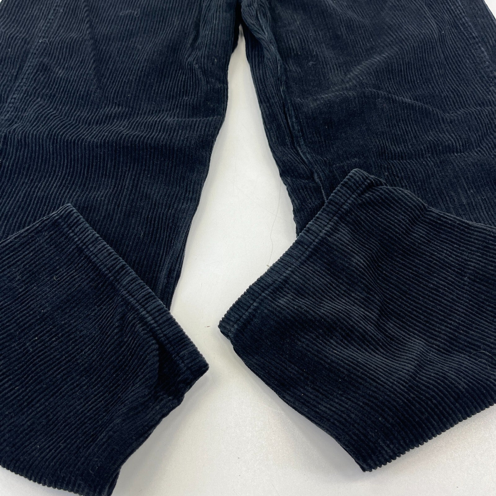 Whistles Autumn Winter Black Paperbag Corduroy Jeans Trousers size 27 Leg 26"