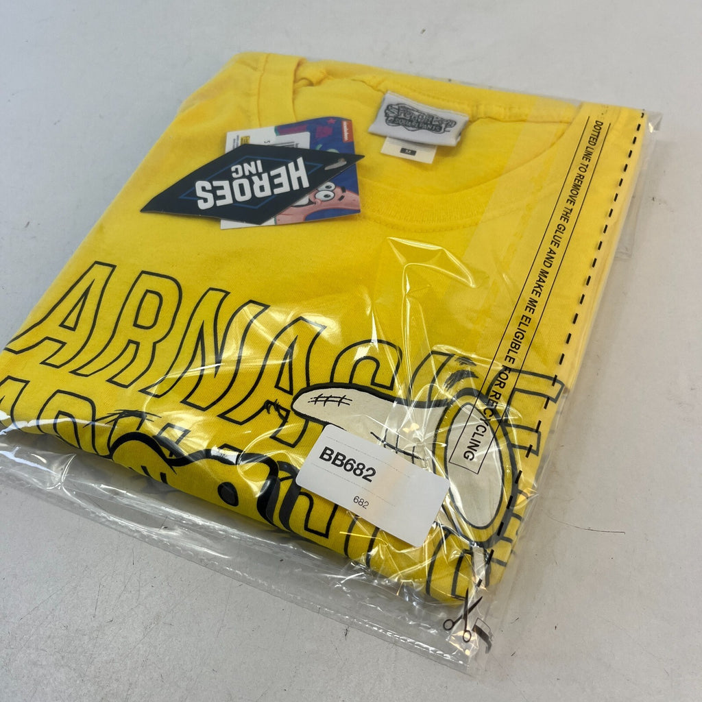 Officially Licensed Spongebob Squarepants "Barnacles" Men's T-Shirt size Medium