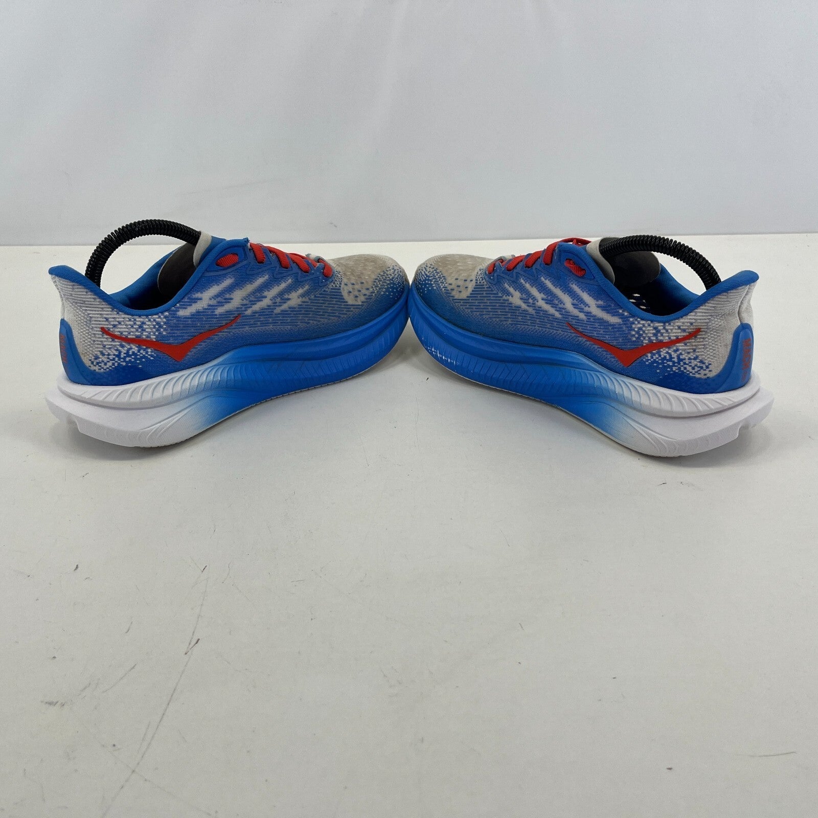 Hoka Mach 6 Running Trainers Blue/White Women's size UK 5.5 EU 38 2/3