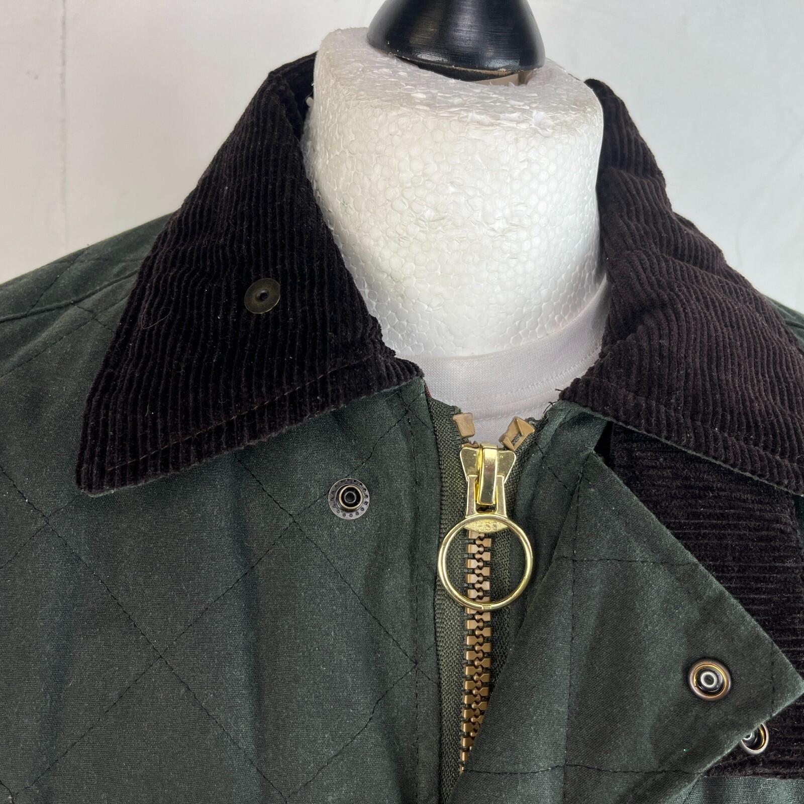 Game Technical Apparel Insulated Wax Jacket Dark Green size XL Near Mint