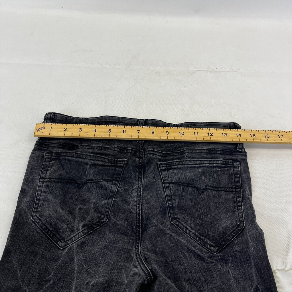 Diesel Women's Skinzee Super Slim Skinny Stretch Jeans W31 L30 Black Denim
