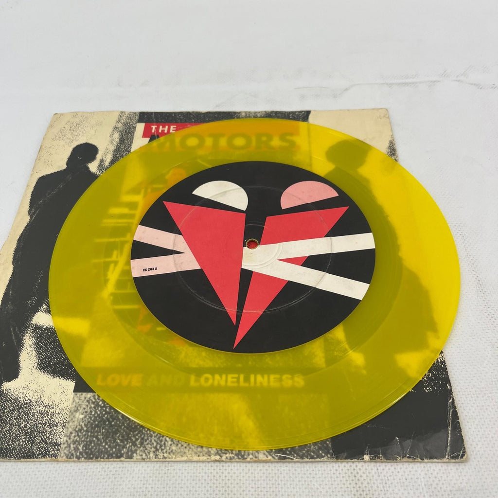 The Motors - Love and Loneliness Limited Edition 10" Yellow Vinyl Record