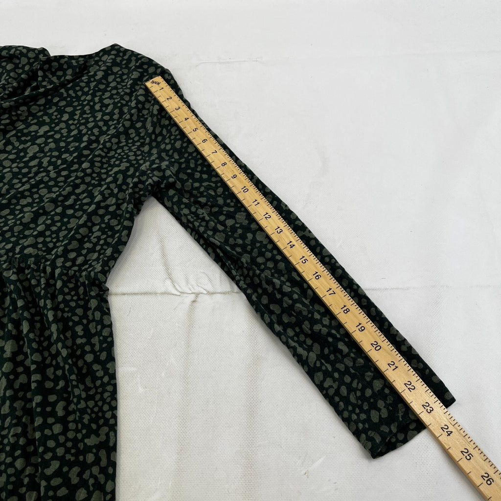 Joules Annalise Skater Dress UK size 18 Dark Green Jersey Fit & Flare Comfy