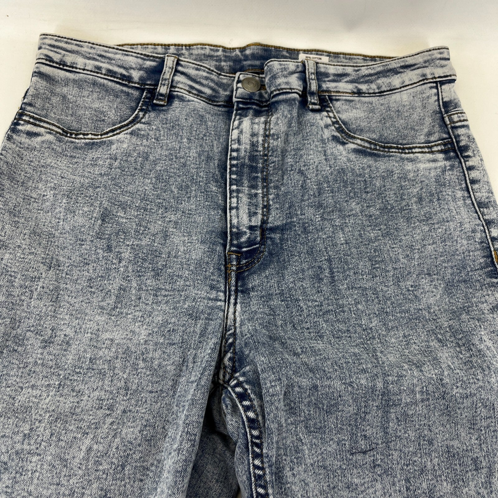 C&A Divided Stonewashed Blue Super Skinny Jeans - UK size 16R - BNWOT