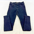 Levi's 720 High Rise Super Skinny Jeans W30" L29" - Black Cotton Denim