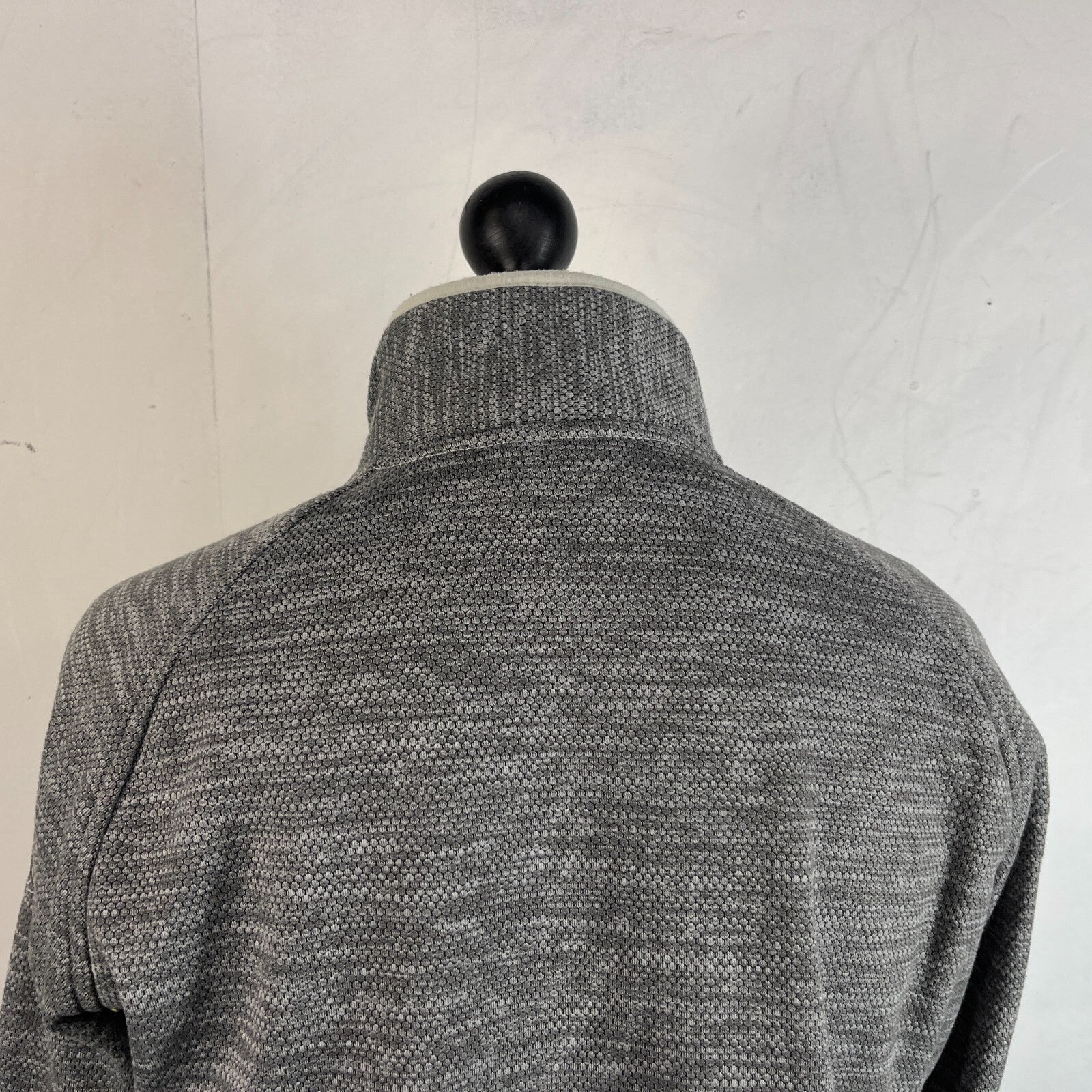 Craghoppers Womens Hybrid Fleece Jacket Grey Padded Quilted Size UK 18 - EU 44