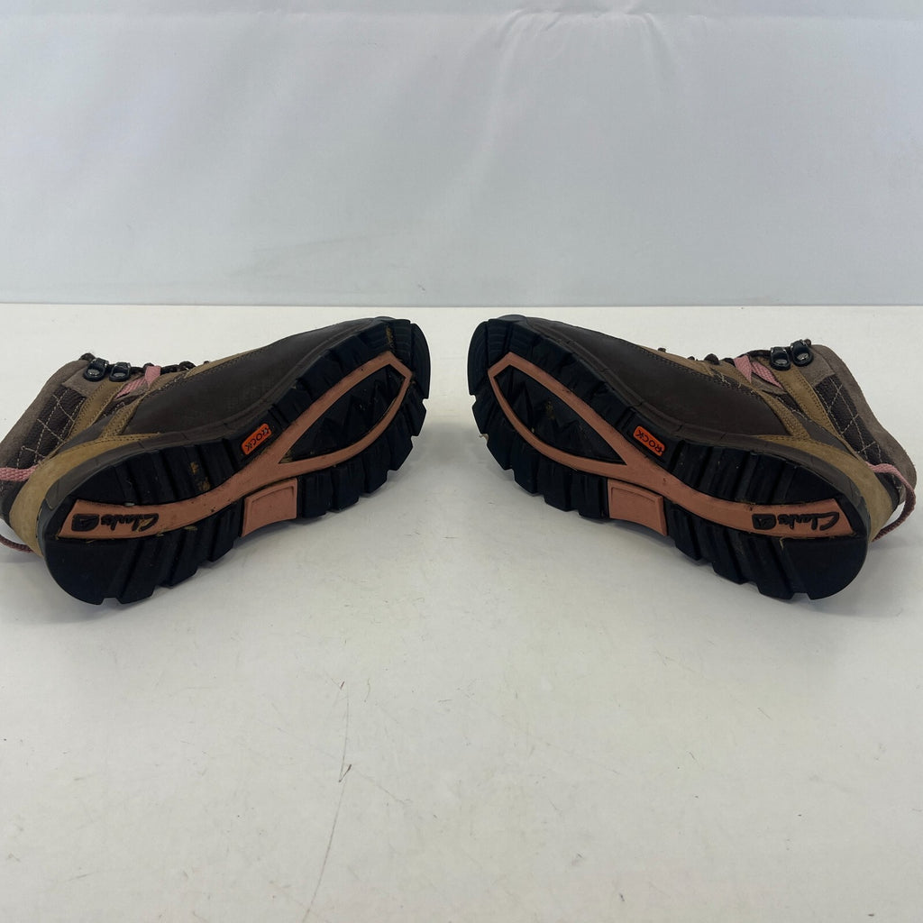 Clarks Active Air GTX Gore Tex Women's Hiking Boots Brown Suede Leather UK 5 D