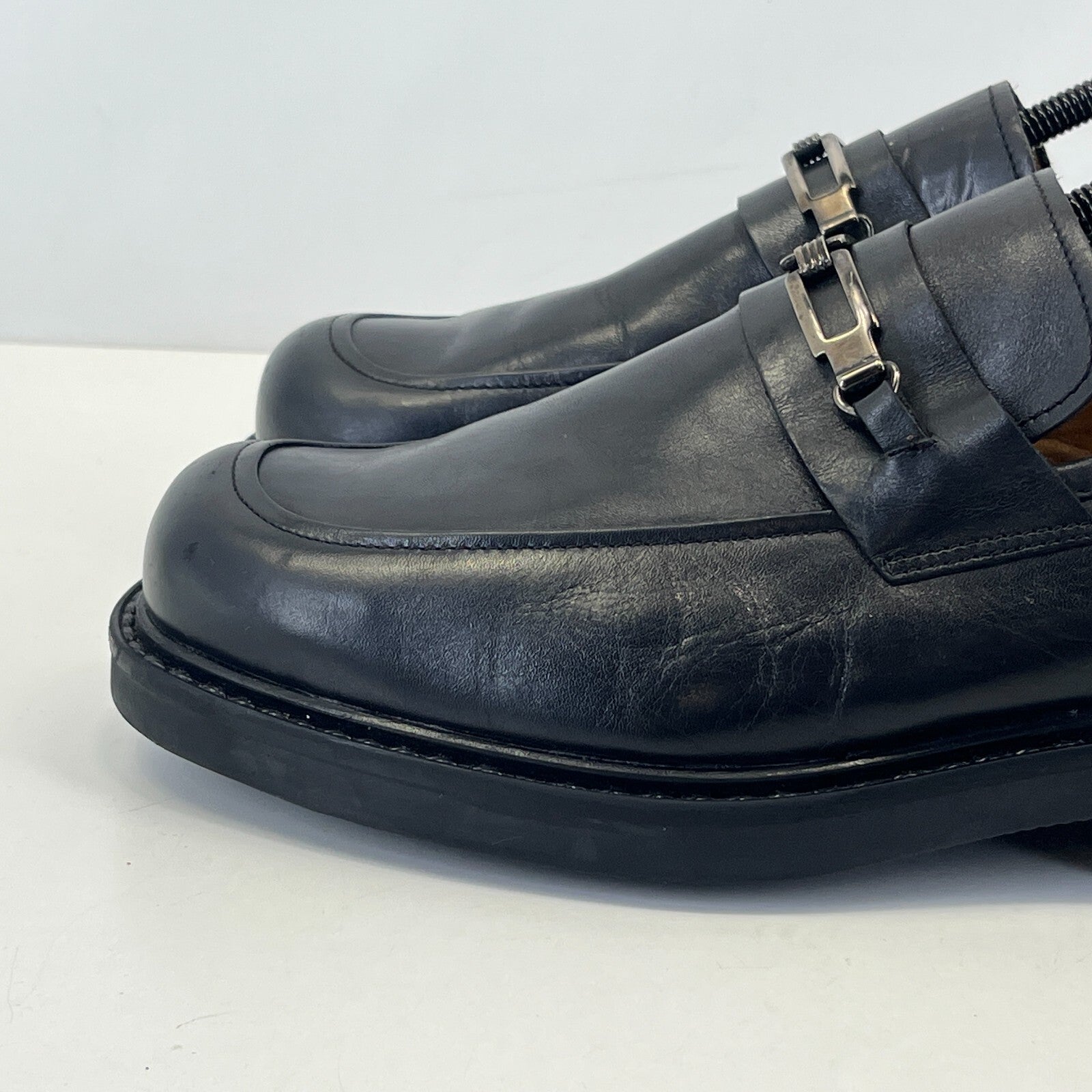Clarks Men's Slip-On Casual Loafers Black size 8.5 Leather Casual