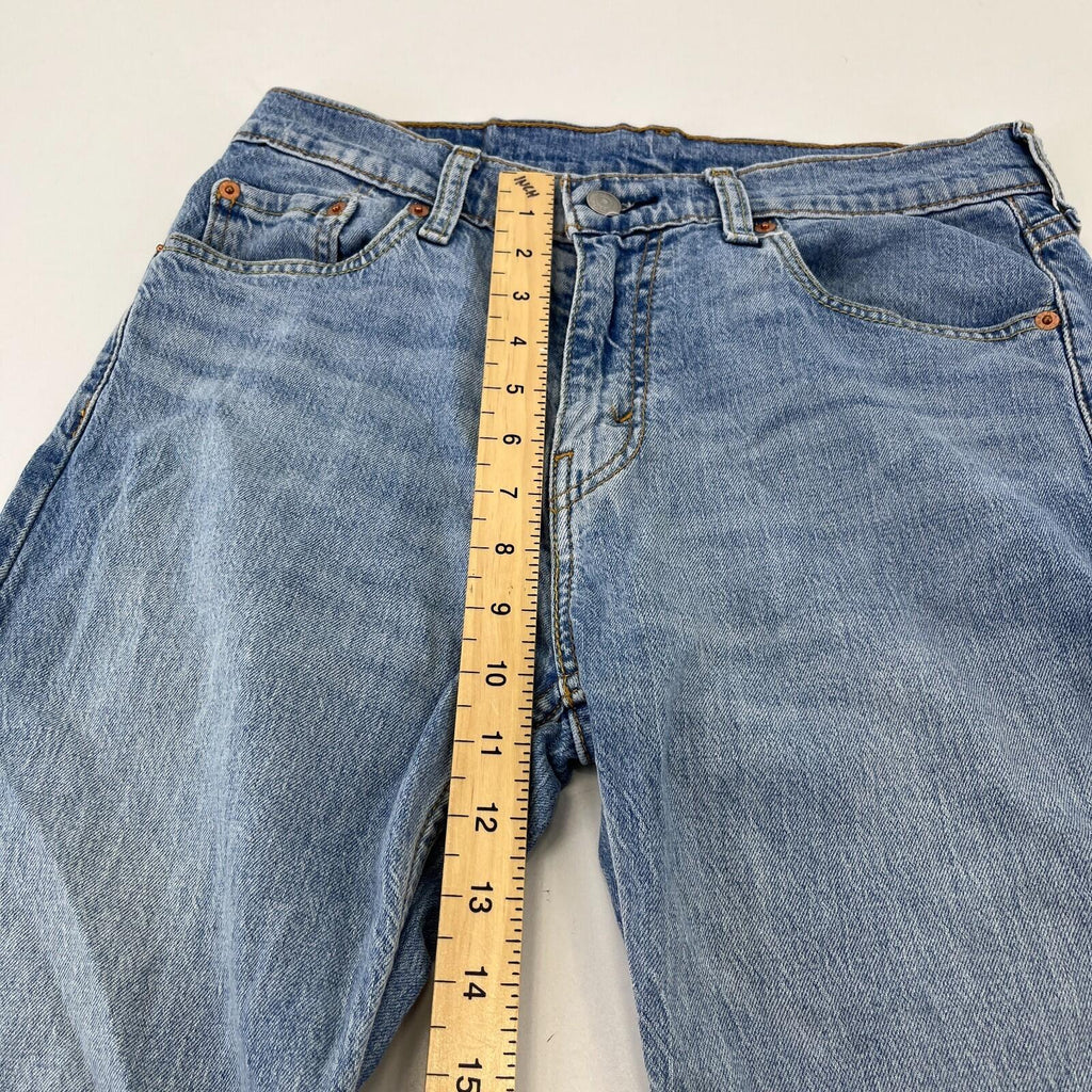 Levi's 502 Tapered Regular Stretch Denim Jeans in Blue Men's Size W30" L30"