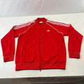 Retro 2022 Adidas Originals Firebird Track Top in Red size Large