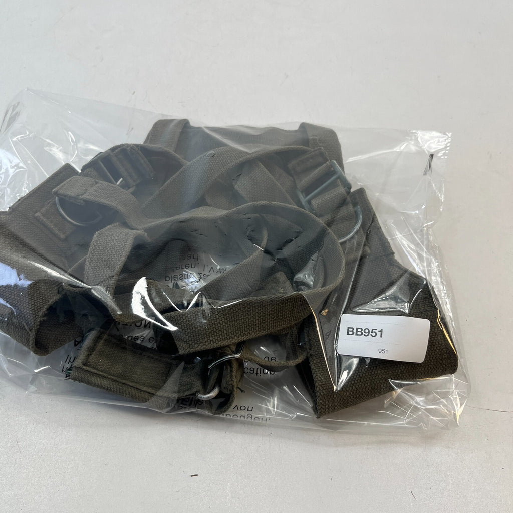 British Military 58 Pattern Webbing Yoke Harness with Both Belt Attachments