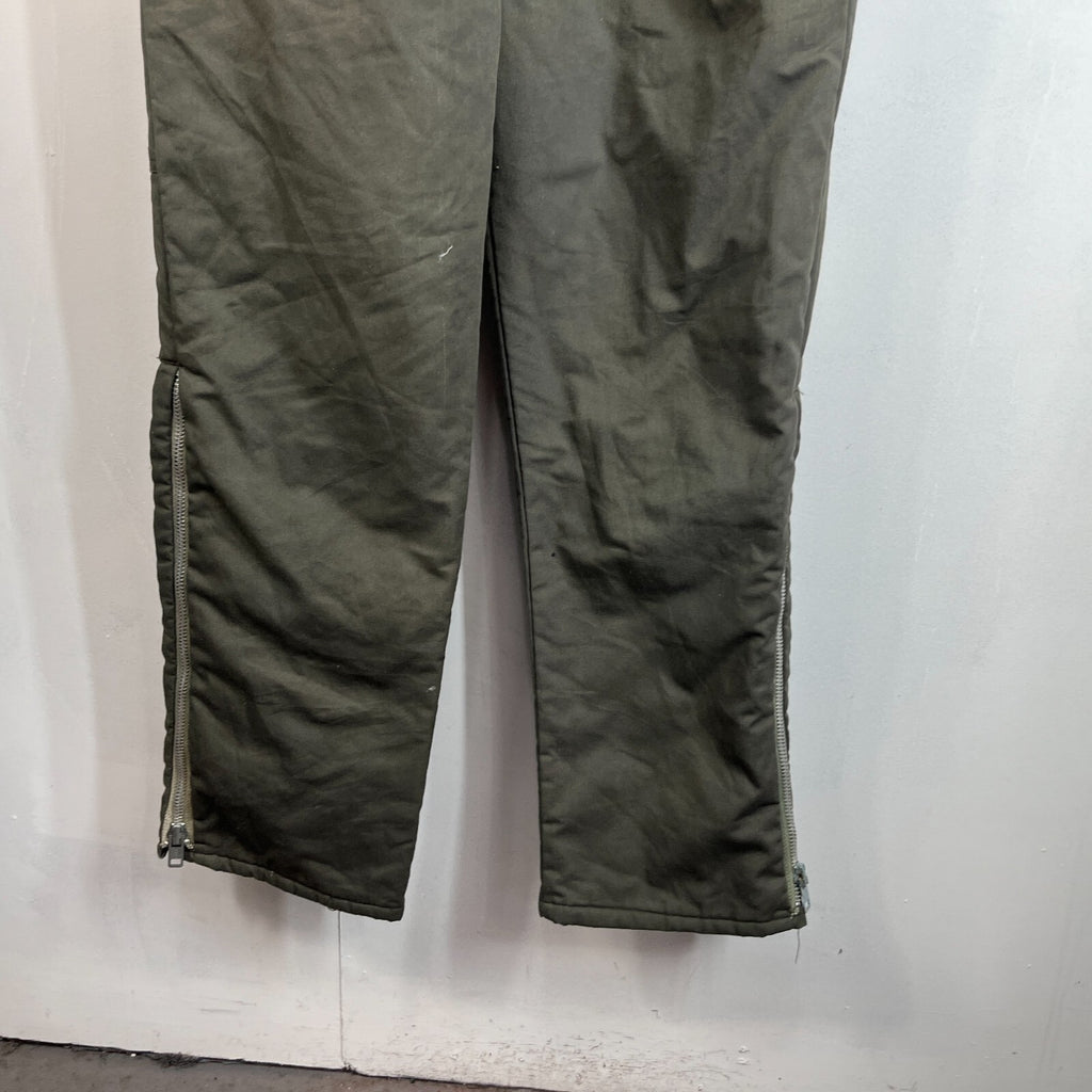 Key Imperial Green Heavy Duty Overalls Quilted Insulated Mens Large-Reg USA Made