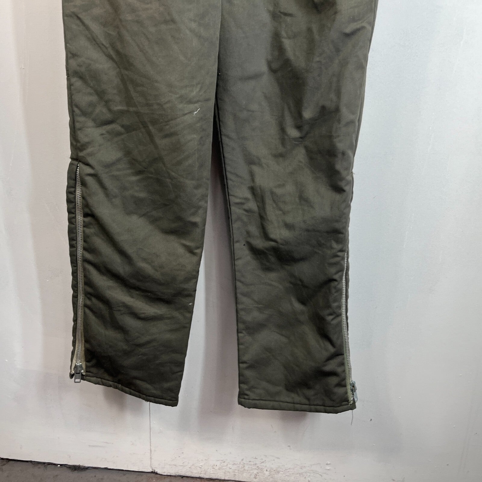 Key Imperial Green Heavy Duty Overalls Quilted Insulated Mens Large-Reg USA Made