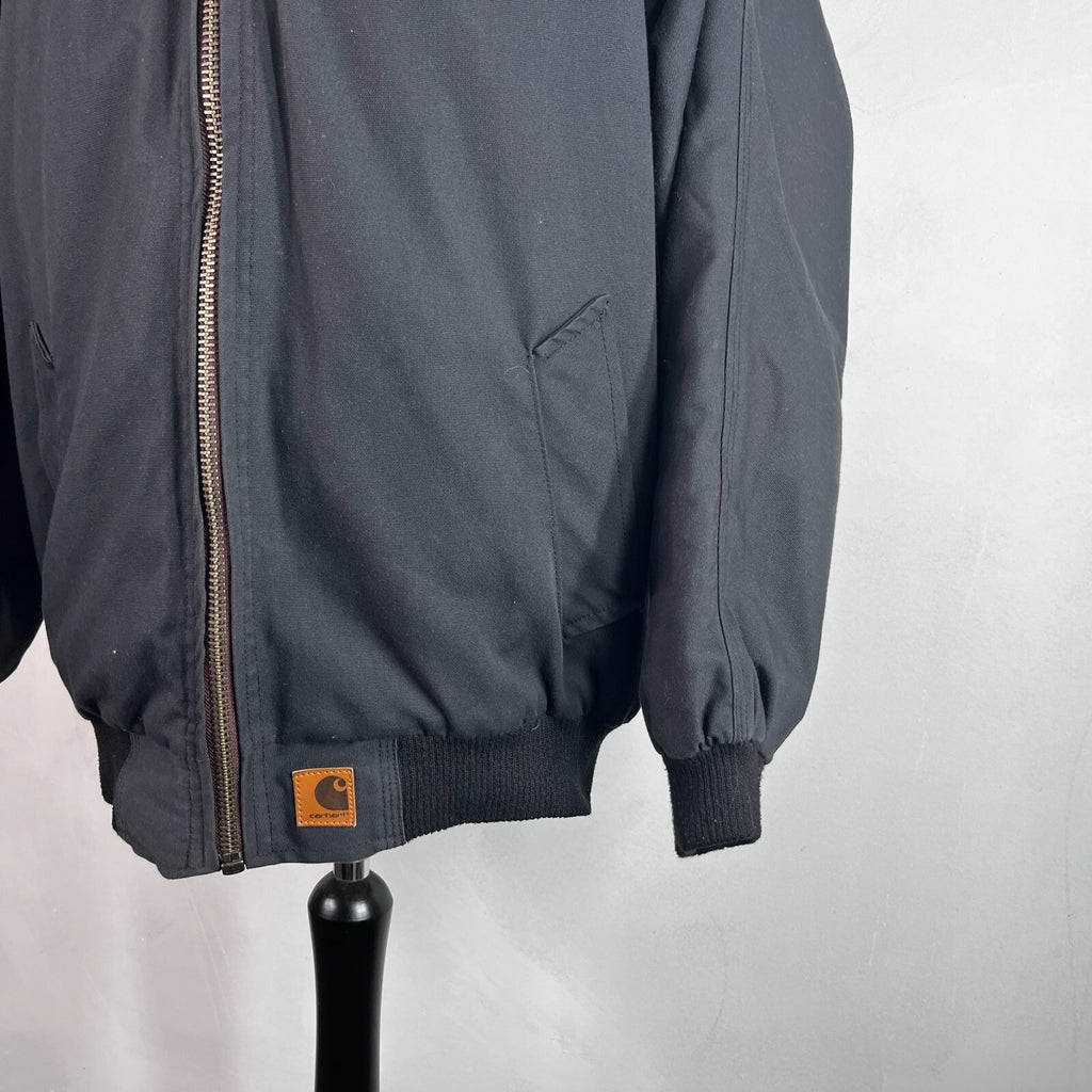 Carhartt Men’s Thermal Quilted Chore Jacket Black size XL VGC Americana