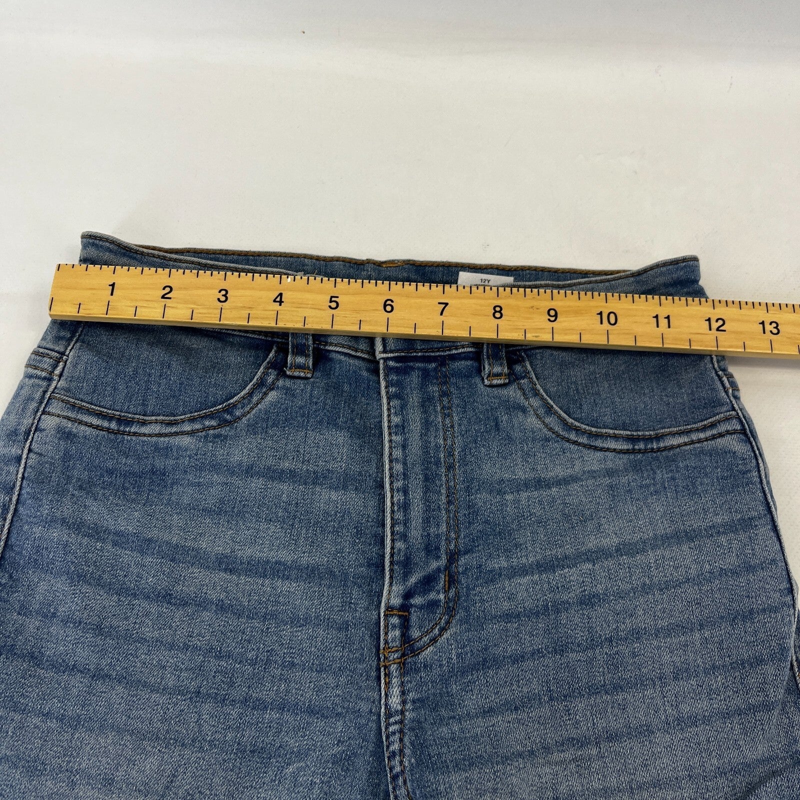 C&A Divided Mid Blue Super Skinny Jeans Women's UK size 4R (12yrs) - NWOT