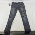 Criminal Damage Koko Ripped Jeans Womens W26 L32 Black Skinny Slim Fit BNWT